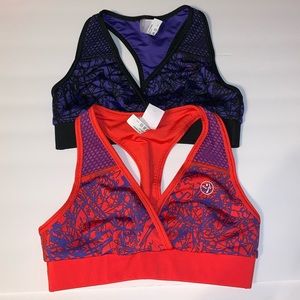 Zumba Brand Sports Bras Bundle X-Small
